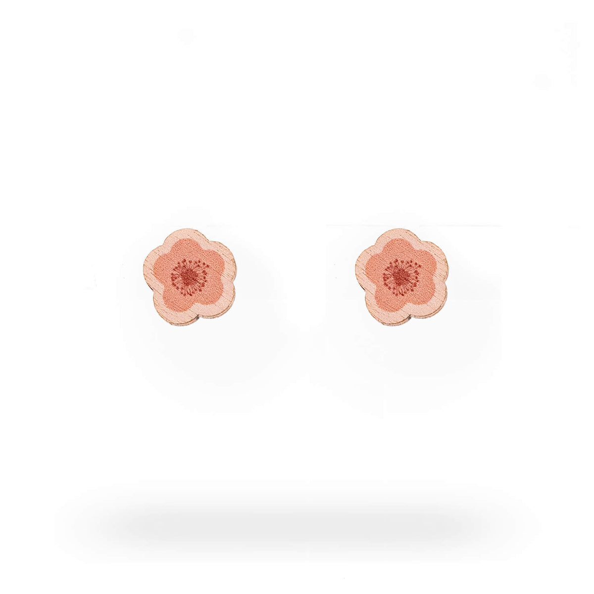 Ume kukat nappikorvakoru (vaaleanpunainen)
